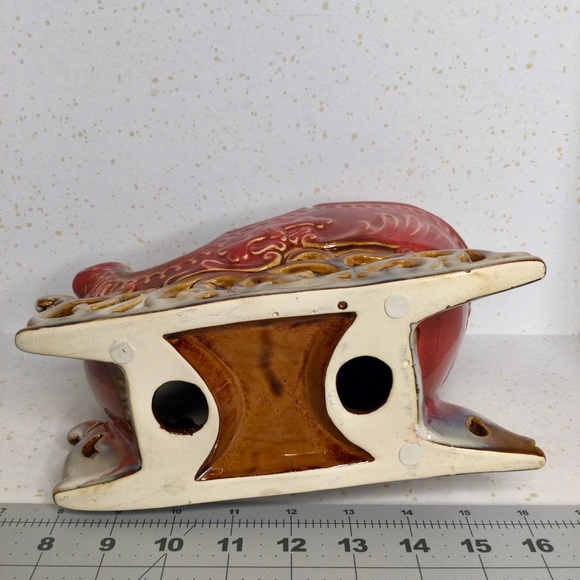 Burton & Burton Porcelain Santa, Sleigh Christmas Figurine for Holiday Home Deco - Picture 9 of 9